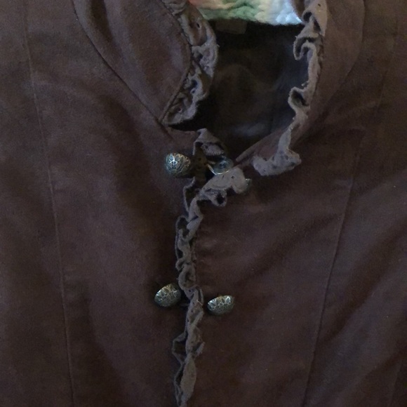 Size medium Anne Giorgio brown steampunk jacket - Picture 6 of 8